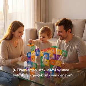 68 Parçalı Manyetik Parkur Seti