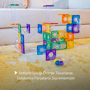 68 Parçalı Manyetik Parkur Seti