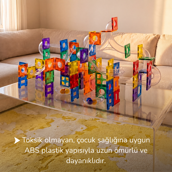 168 Parçalı Manyetik Parkur Seti