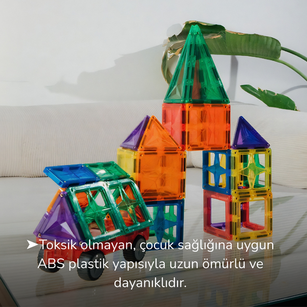 37 Parçalı Manuel Arabalı Yapı Seti