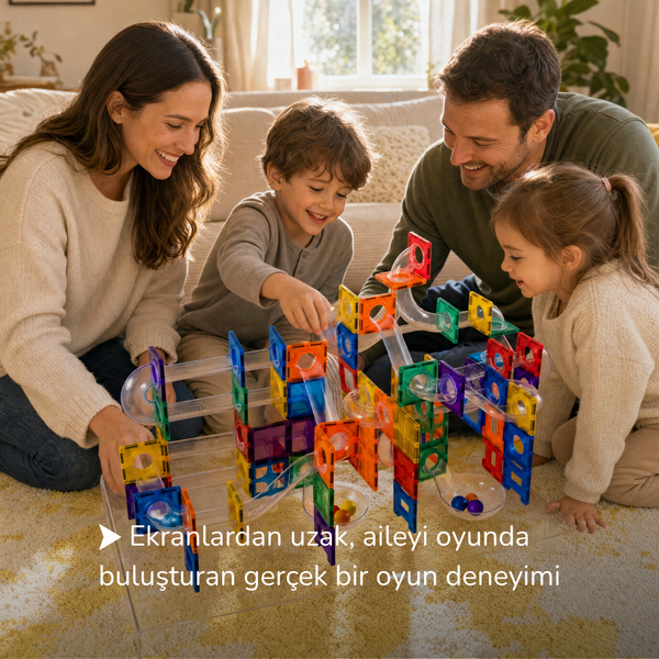168 Parçalı Manyetik Parkur Seti