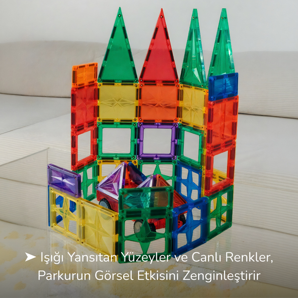 37 Parçalı Manuel Arabalı Yapı Seti