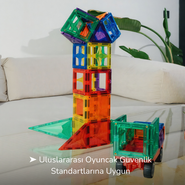 37 Parçalı Manuel Arabalı Yapı Seti