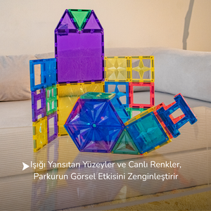 33 Parçalı Manyetik Yapı Seti