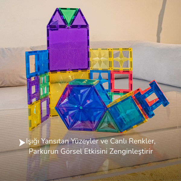 33 Parçalı Manyetik Yapı Seti